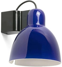 Φωτιστικό Τοίχου-Απλίκα Venice 64274 Φ16,4x20x17,4cm 1xE27 15W Blue Faro Barcelona