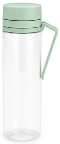 Μπουκάλι Brabantia Make&Take 1006279, 500 ml, Με σουρωτήρι, Προστασία από διαρροή, Μεγάλο άνοιγμα, Πράσινο/διαφανές