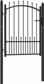 vidaXL Πύλη Φράχτη με Ακίδες EMMEN 100 x 125 cm