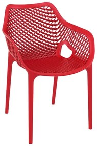 Siesta   Air/P* Armchair Red PL  metax-01-00-0532 διάστ.60.0000 x 57.0000 x 81.0000