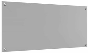 vidaXL Πίσω Πάνελ Κουζίνας Ανοιχτό γκρι 110 x 50 x 0,6 εκ.
