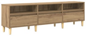 vidaXL Ντουλάπι TV artisan δρυς 150 x 30 x 45 εκ Επεξεργασμένο ξύλο