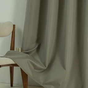 Beauty Home Κουρτίνα Full Blackout σκίασης με 8 κρίκους Soft Art 8391 Light Beige-C3 140x270 Μπεζ