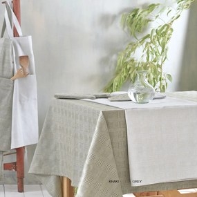 Τραπεζομάντηλο Lozano Grey Ρυθμός 140Χ220 100% Cotton