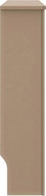 vidaXL Κάλυμμα Καλοριφέρ 112 x 19 x 81,5 εκ. από MDF