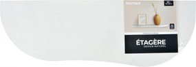 Ράφι τοίχου Homea - 57x19x1.8cm - Λευκό