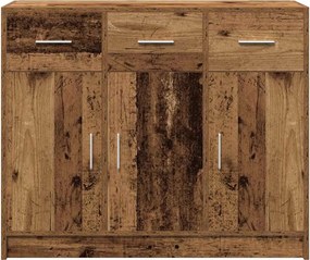 vidaXL Ντουλάπι Παλιό Ξύλο 91x28x75 εκ. από Επεξεργασμένο Ξύλο