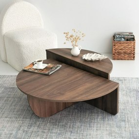 Coffee Table Podium - Walnut Walnut