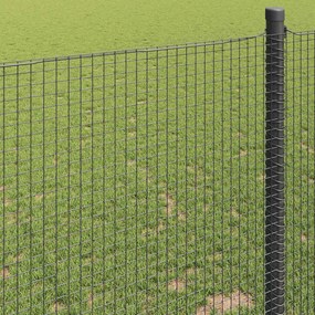 vidaXL Συγκολλητός φράχτης από σύρμα 10000 x 100 εκ Γκρι