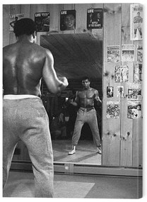 Εκτύπωση καμβά Muhammad Ali - Mirror