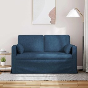 vidaXL Καναπές Μπλε 139 x 78 x 80 εκ ύφασμα