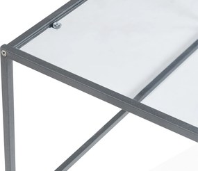 Coffee Table Lizbon - Smoked Glass Black