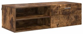 vidaXL Ντουλάπι TV Καπνιστή δρυς 100.5 x 39 x 30 εκ Επεξεργασμένο ξύλο