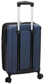 vidaXL Βαλίτσα Σκούρο Μπλε 34 x 23 x 55.5 εκ. ΑΒΣ Πλαστικό