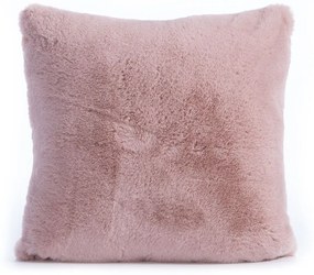 Μαξιλάρι Διακοσμητικό (Με Γέμιση) Rabbit Fur Warmer Pink Nef-Nef Homeware 45X45 Πολυέστερ