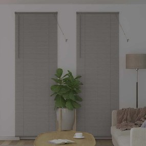 vidaXL Ρολό Παραθύρου με κουρτίνες Άλλο Ασημί 80 x 130 εκ Αλουμίνιο