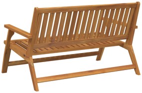 vidaXL Παγκάκι Κήπου 122.5x77x74 εκ. Μασίφ ξύλο ακακίας