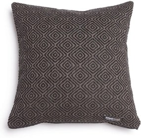 Διακοσμητική μαξιλαροθήκη Aslanis Home Panion-Mauro-Mpez-30 x 50 εκ.