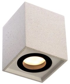 Φωτιστικό Οροφής - Σποτ MK131S10W 1ΧGU10 8,5X8,5XH10 White Aca Decor Cement