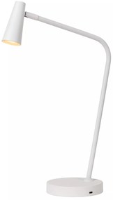 Φωτιστικό Επιτραπέζιο Lucide 36620-03-31 STIRLING Λευκό (White) 2700 K