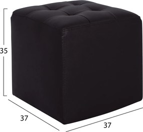 ΣΚΑΜΠΩ ΜΕ PU ΜΑΥΡΟ PUNK HM264.01 37Χ37Χ35Υεκ.