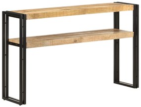 vidaXL Τραπέζι Κονσόλα 120 x 30 x 75 εκ. από Ακατέργαστο Ξύλο Μάνγκο