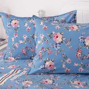 Beauty Home Σετ σεντόνια Cotton Brushed υπέρδιπλα Sheraton Art 12003 230x260 Εμπριμέ