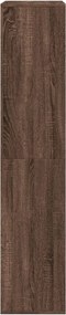 vidaXL Βιβλιοθήκη Καφέ Δρυς 100x33x155,5 εκ. από Επεξεργασμένο Ξύλο