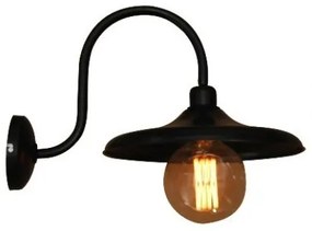 Απλίκα φωτιστικό ADELA μεταλλικό μαύρο HL-116S-1W Homelighting-77-2882-Μαύρο 77-2882