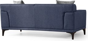 2-Seat Sofa Petra 2 - Blue Blue