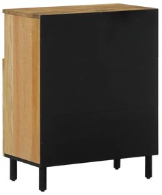 vidaXL Βοηθητικό Ντουλάπι 60 x 33 x 75 εκ. από Μασίφ Ξύλο Μάνγκο