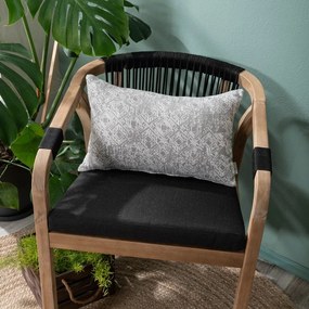 Μαξιλαροθήκη Διακοσμητική Felicia 04 Grey Teoran 30X50 Cotton-Polyester