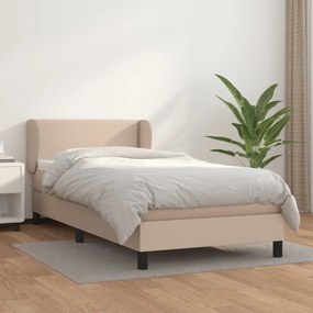 ΚΡΕΒΑΤΙ BOXSPRING ΜΕ ΣΤΡΩΜΑ ΚΑΠΟΥΤΣΙΝΟ 90X200ΕΚ.ΑΠΟ ΣΥΝΘ. ΔΕΡΜΑ 3127234