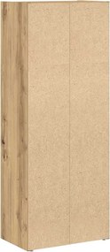 vidaXL Βιβλιοθήκη Αρτισιανή Δρυς 40x24x102 εκ. Επεξ. Ξύλο