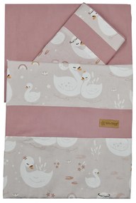 Σεντόνια Κούνιας (Σετ) Bebe Stars Swan 3141