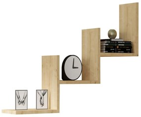 Ραφιέρα Τοίχου Mist 835PUQ2837 90x19,6x60cm Pine