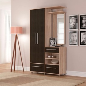 Σετ εισόδου-χωλ Niagara 113x37.5x198cm Σονόμα-Βέγκε SO-NIPBSETSO