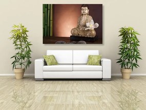 Εικόνα ενός Βούδα που διαλογίζεται - 90x60