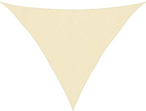 vidaXL Πανί Σκίασης Κρεμ 3 x 3 x 4,2 μ. από HDPE 160 γρ/μ²