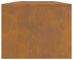 vidaXL Φωτιά Καφέ 160 x 45 x 35 εκ Ατσάλι σκληρυθέν στον αέρα