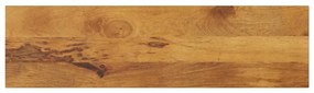 vidaXL Επιφάνεια Τραπεζιού Ορθογώνια 100x20x2,5 εκ. Μασίφ Ξύλο Μάνγκο