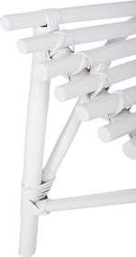 ΚΑΡΕΚΛΑ ΕΞΩΤ.ΧΩΡΟΥ CELLION HM9812.03 ΡΑΒΔΟΙ RATTAN ΣΕ ΛΕΥΚΟ ΧΡΩΜΑ 76x72x83Υεκ.