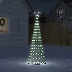 vidaXL Φωτιστικό Χριστουγεννιάτικο Δέντρο 275 LED Ψυχρό Λευκό 180 εκ.