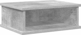 vidaXL Κομοδίνο 2 pcs Σκυρόδεμα Γκρι 40 x 31 x 15 εκ