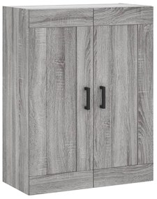 vidaXL Ντουλάπι Επιτοίχιο Γκρι Sonoma 69,5 x 34 x 90 εκ. Επεξεργ. Ξύλο