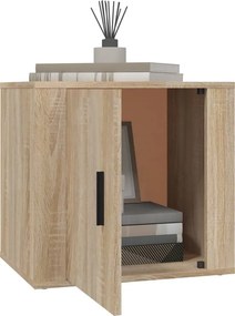 vidaXL Κομοδίνα 2 τεμ. Sonoma Δρυς 50 x 39 x 47 εκ.