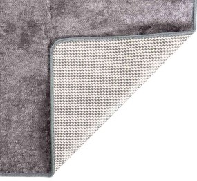 vidaXL Χαλί Πλενόμενο Αντιολισθητικό Γκρι 160 x 230 εκ.