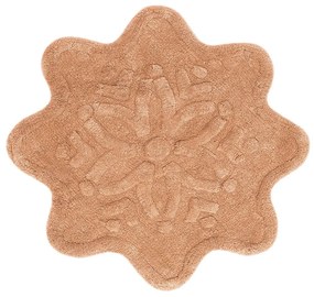 Ταπέτο Μπάνιου Flair Caramel Palamaiki 70x70cm 100% Cotton