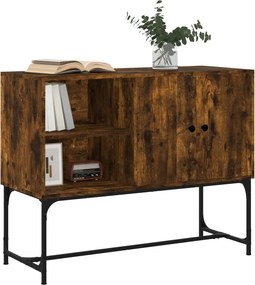 vidaXL Ντουλάπι Καπνιστή Δρυς 100x40x79,5 εκ. από Επεξεργασμένο Ξύλο