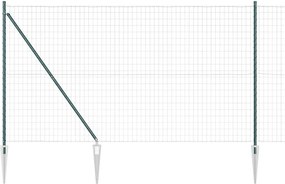 vidaXL Συρματόπλεγμα με ακίδες 10 x 1,6 μ. (Π x Υ)